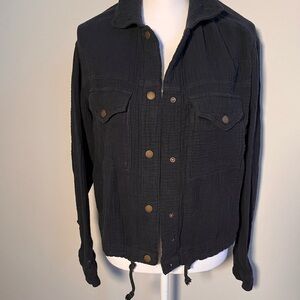 Sonoma Black Jean Jacket for Women